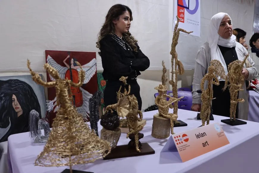 Li Qamişloyê pêşangeha hunerên jinan