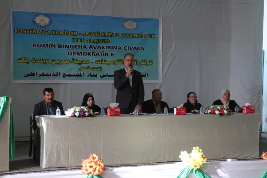 Konferansa komînan a Sirînê hat lidarxistin