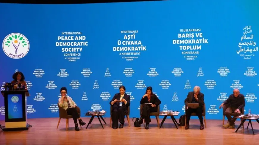 Fîgen Yuksekdag û Selahattîn Demîrtaş peyam ji konferansê re şandin