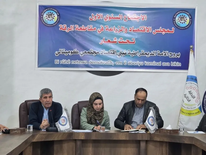 Meclisa Aborî û Çandiniyê ya Reqayê civîna salê li dar xist