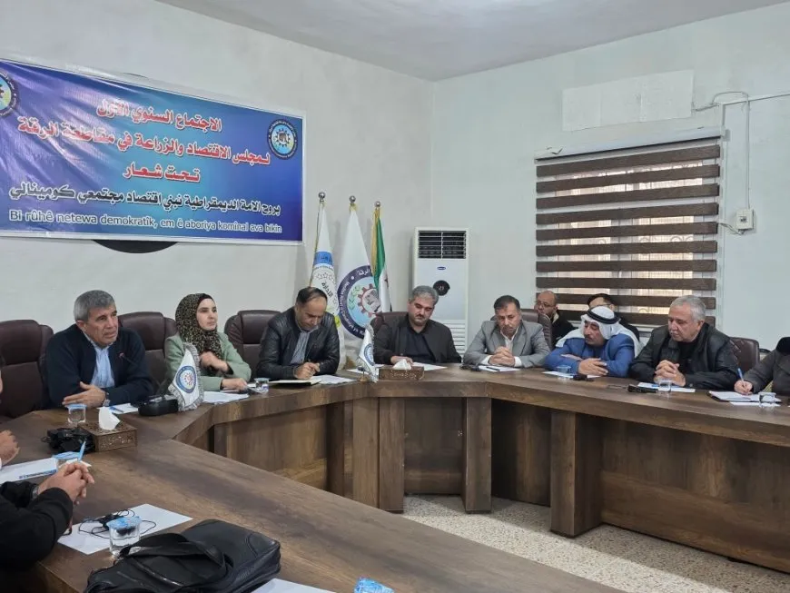 Meclisa Aborî û Çandiniyê ya Reqayê civîna salê li dar xist