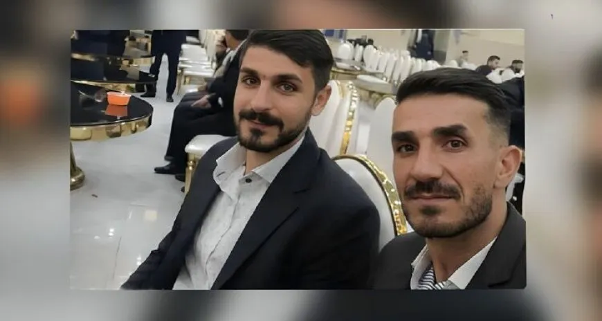 Du kolberên Kurd dibin berfê de man