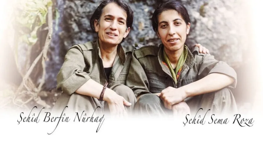 HPG-NRÇ’ê şehîd Berfîn Nûrhaq û şehîd Sema Roza bi bîr anîn