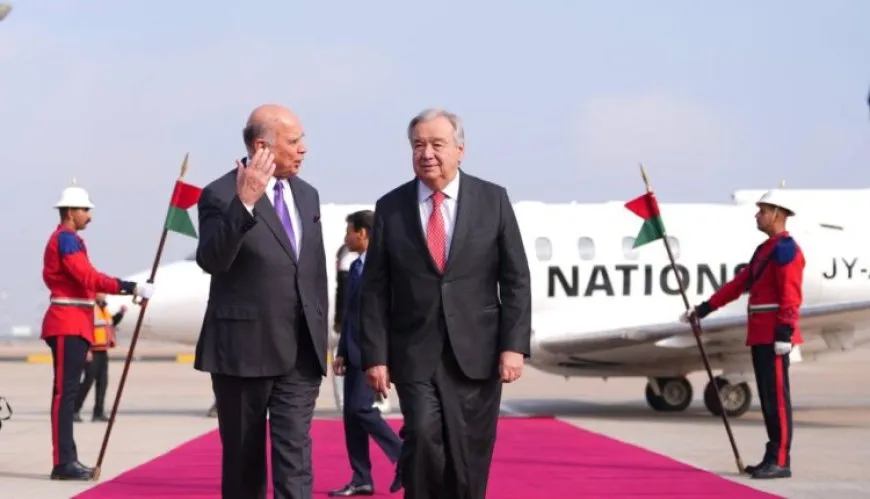 Sekreterê Giştî yê Neteweyên Yekbûyî Antonio Guterres li Bexdayê ye
