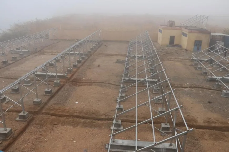 Li stasyona avê ya Baxozê projeya enerjiya rojê