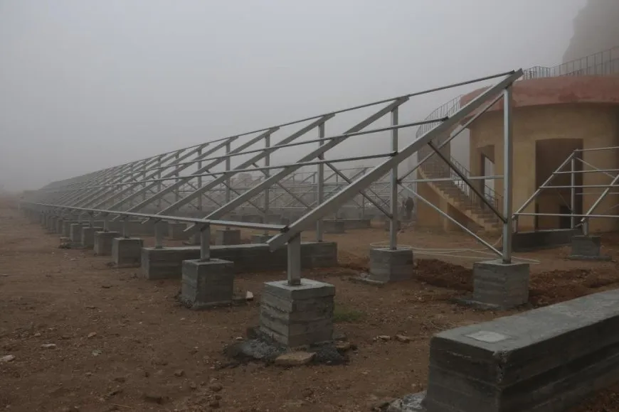 Li stasyona avê ya Baxozê projeya enerjiya rojê