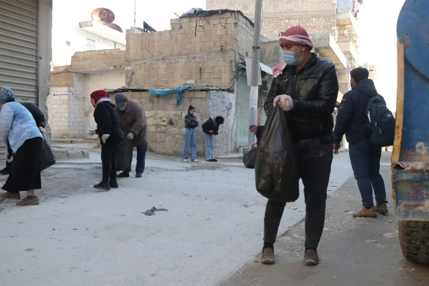 Li Şêxmeqsûd û Eşrefiyê yên dorpçêkirî xebata paqijiyê