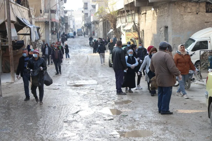 Li Şêxmeqsûd û Eşrefiyê yên dorpçêkirî xebata paqijiyê