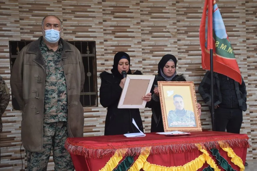 Şêniyên Şedadê şehîd Ehmed El Nasir spart axê