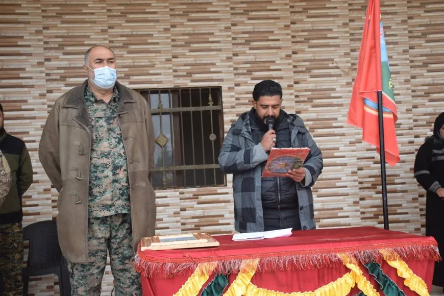 Şêniyên Şedadê şehîd Ehmed El Nasir spart axê