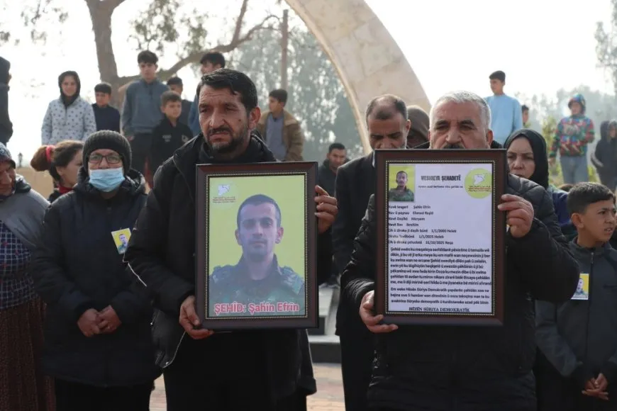 Şehîd Şahîn Efrîn bi merasîmekê hat oxirkirin