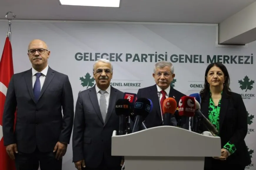 Hevdîtina Şandeya Îmralî û Partiya Gelecek: Divê gav bi  lez bên avêtin