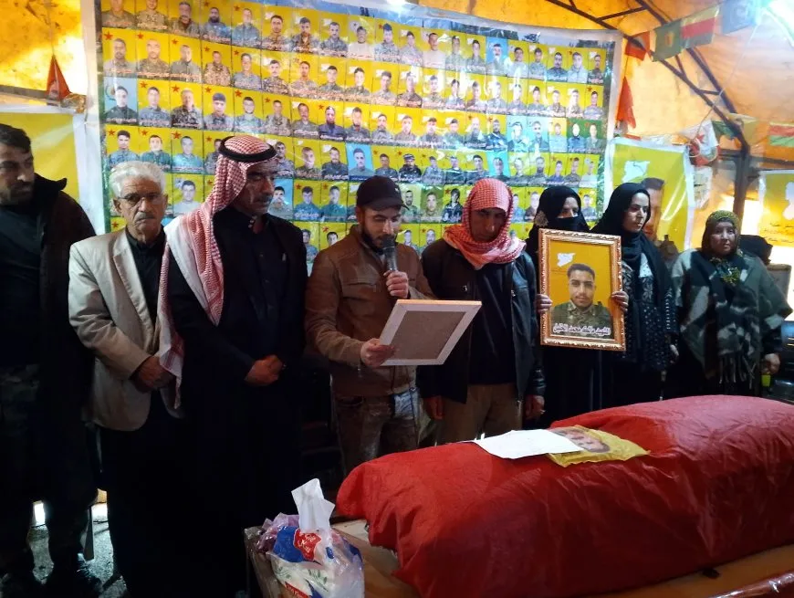 Ji bo şervanê QSD’ê Malik El Xelîl merasîma seraxiyê