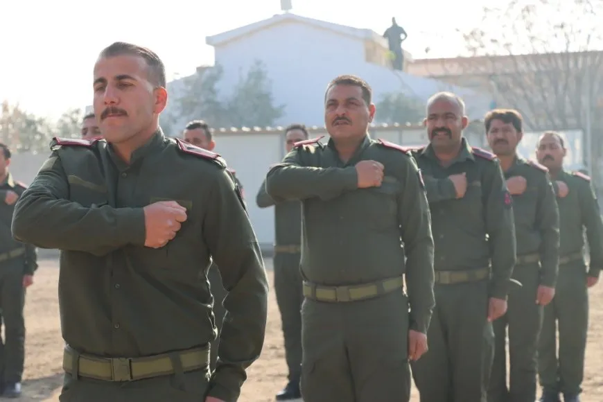 Dewreya perwerdeyê ya 47 efserên Hêzên Ewlekariya Hundirîn bi dawî bû