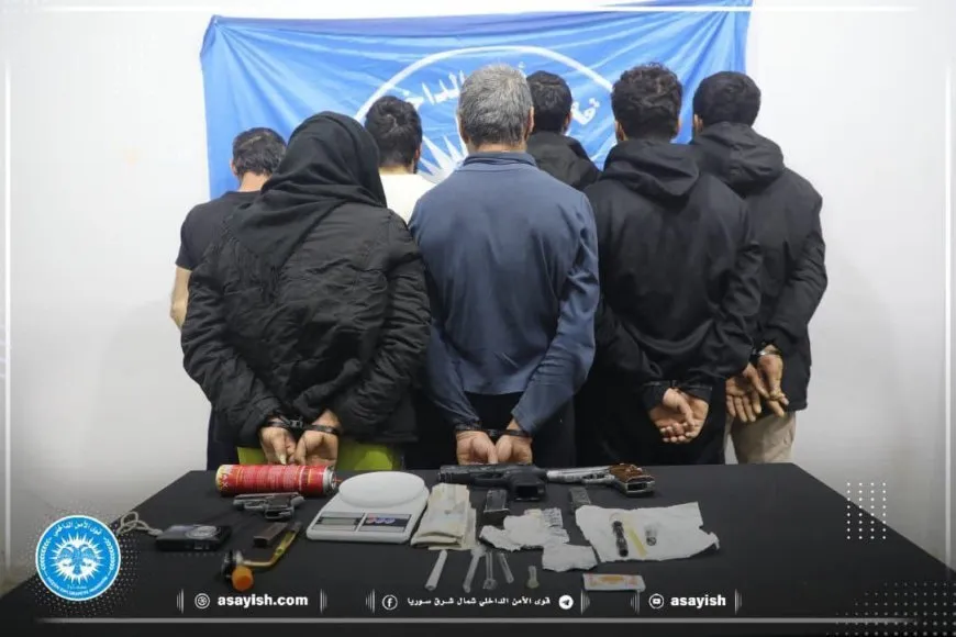 Li Qamişloyê 7 bazirganên hişbirê hatin girtin