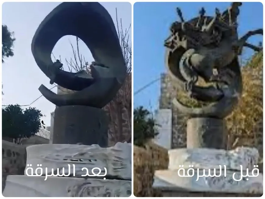 Peykerekî Xiristiyanan hat talankirin