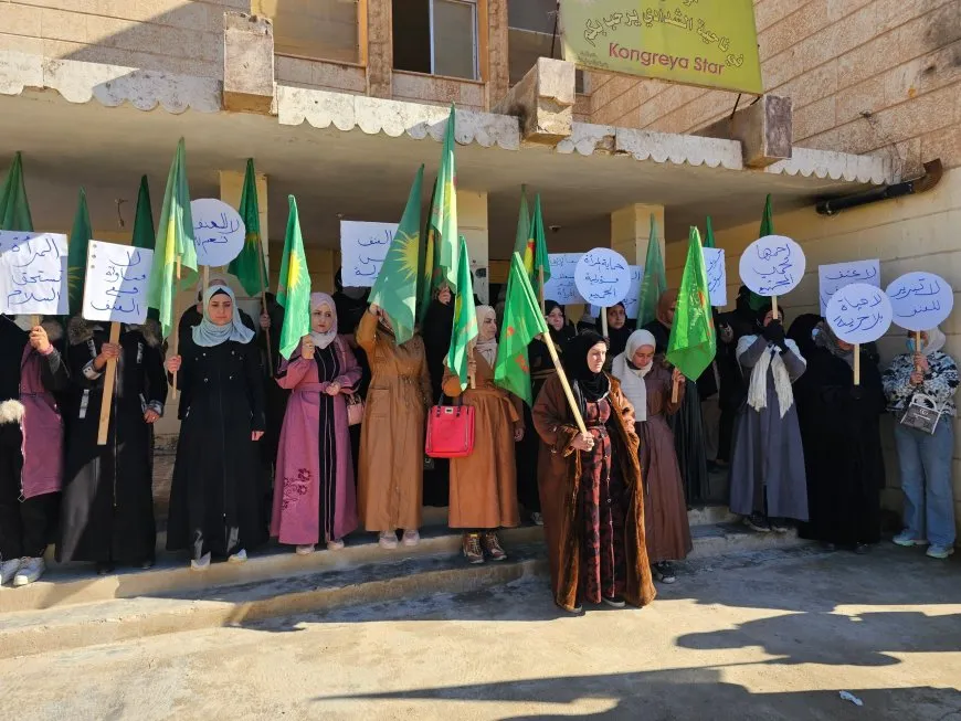 Kongra Star qetilkirina jina ciwan a li Efrînê şermezar kir