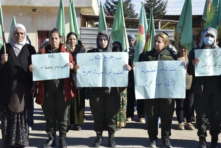 Kongra Star qetilkirina jina ciwan a li Efrînê şermezar kir