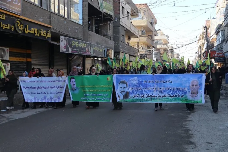 Jinan banga rakirina tecrîda li dijî Rêber Apo kir
