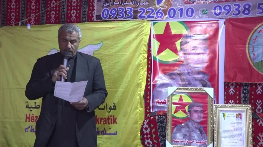 Ji bo gerîlayê HPG’ê Yilmaz Ereb merasîma sersaxiyê