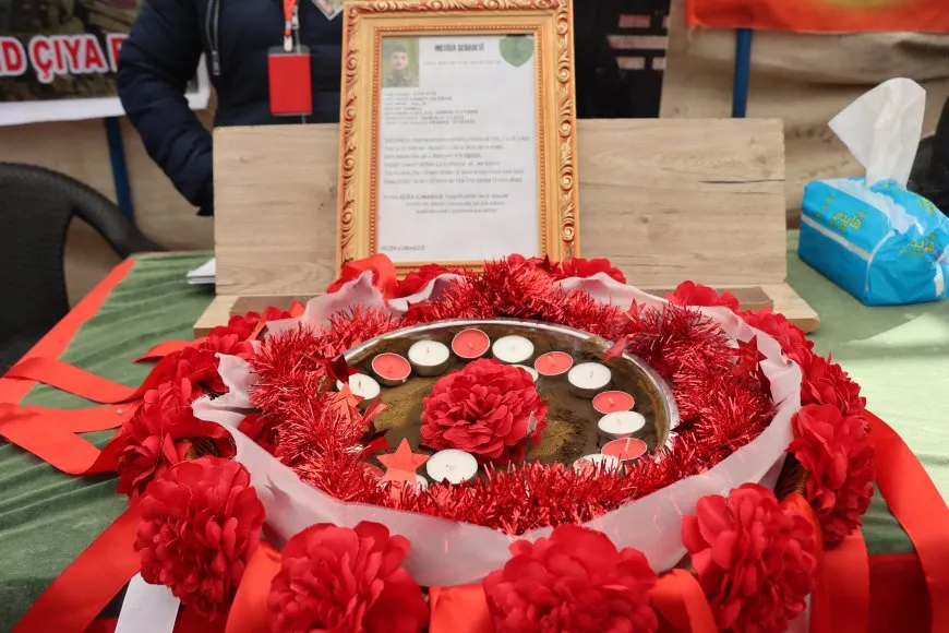 Sersaxî dan malbata şehîd Çiya Rûs