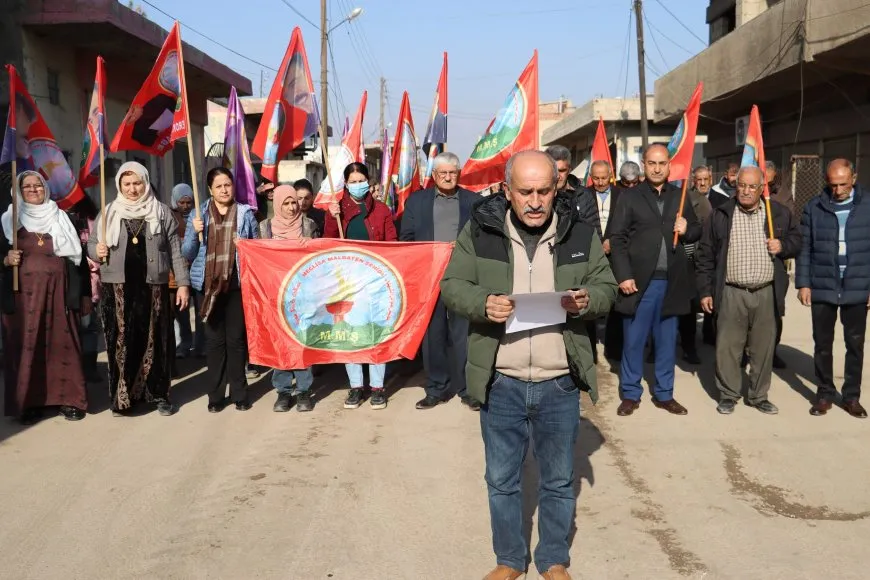Li 11 navendên Cizîrê êrişa li dijî pakrewangeha şehîdan hat şermezarkirin
