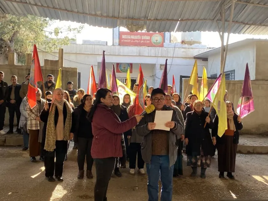 Li 11 navendên Cizîrê êrişa li dijî pakrewangeha şehîdan hat şermezarkirin