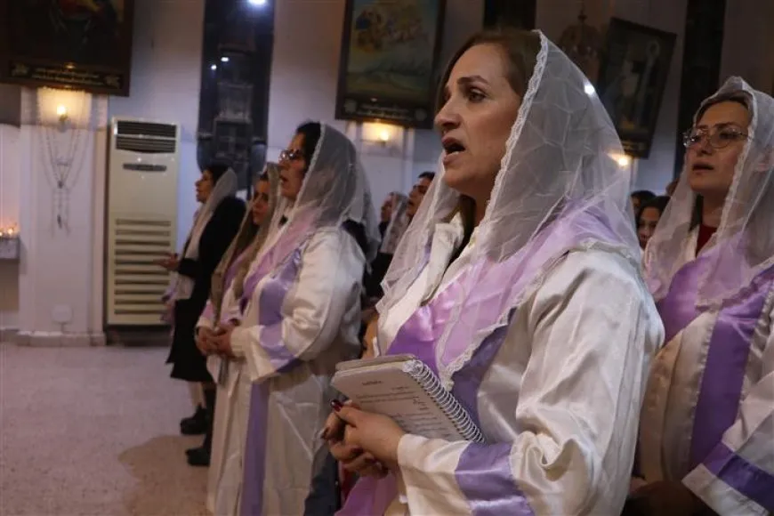 Xiristiyanên Hesekê Rojbûna Mesîh pîroz kir