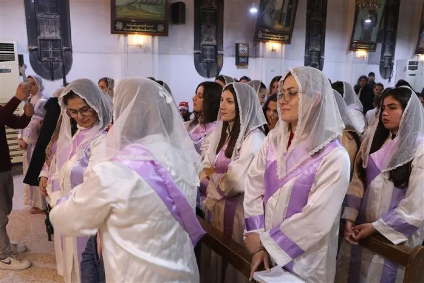 Xiristiyanên Hesekê Rojbûna Mesîh pîroz kir