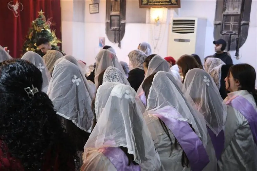 Xiristiyanên Hesekê Rojbûna Mesîh pîroz kir