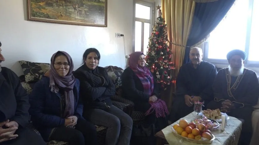 Şêx û rûspiyên Tebqayê cejna Xiristiyanan pîroz kir