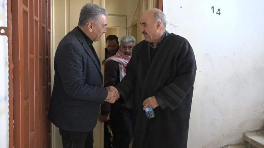 Şêx û rûspiyên Tebqayê cejna Xiristiyanan pîroz kir
