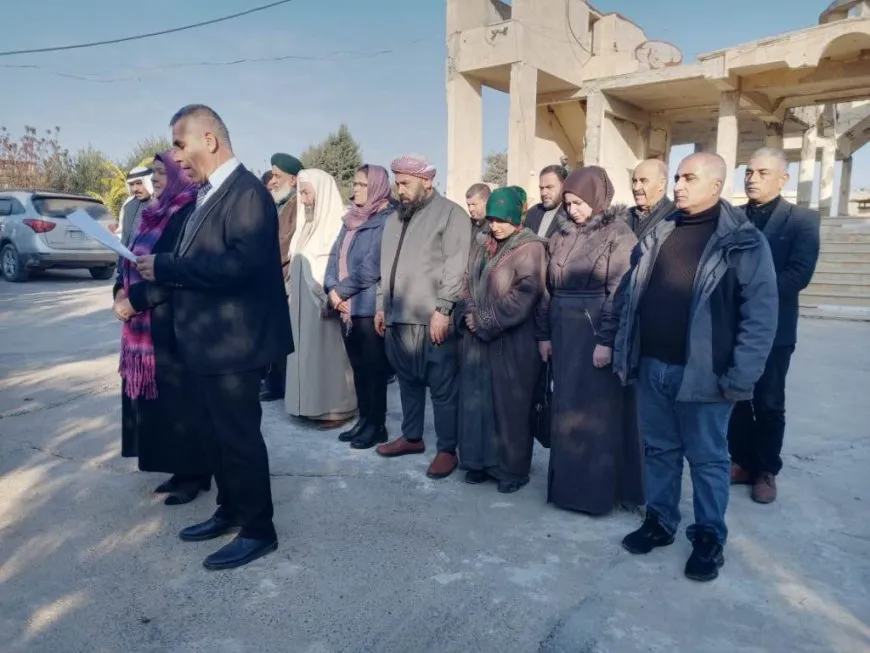 Şêx û rûspiyên Tebqayê cejna Xiristiyanan pîroz kir