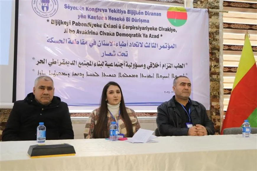 Yekitiya Bijîşkên Diranan li Hesekê kongreya li dar xist