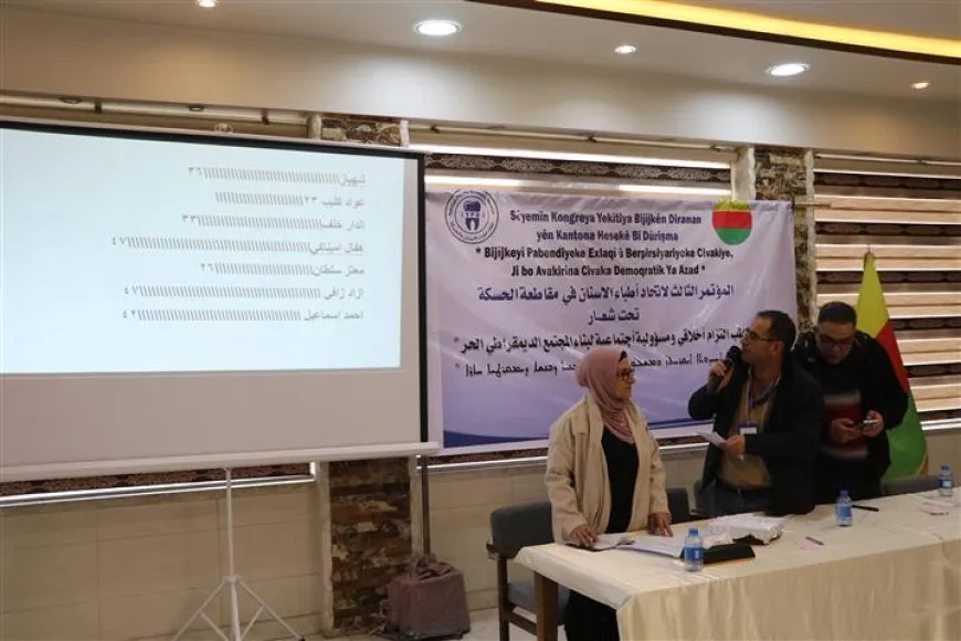 Yekitiya Bijîşkên Diranan li Hesekê kongreya li dar xist