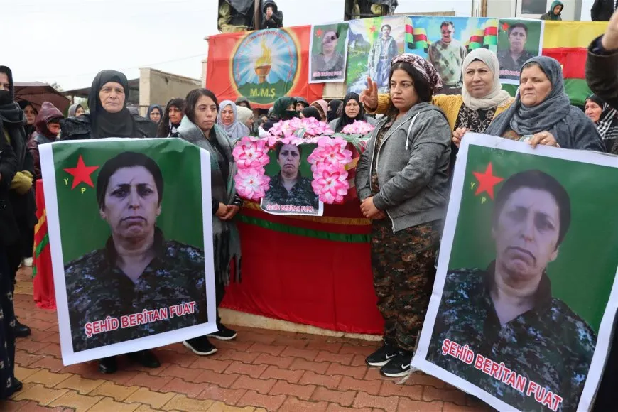 Şehîd Bêrîtan li Dêrikê hat oxirkirin