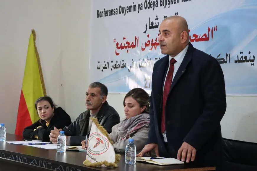 Bijîşkên kantona Firatê konferansa xwe ya duyemîn li dar xist