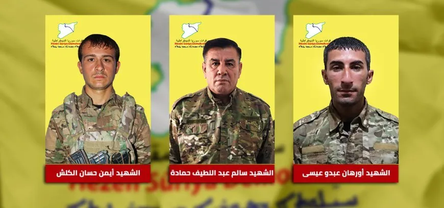 QSD: Hevrêyên me Salim, Eymen û Orhan şehîd bûn
