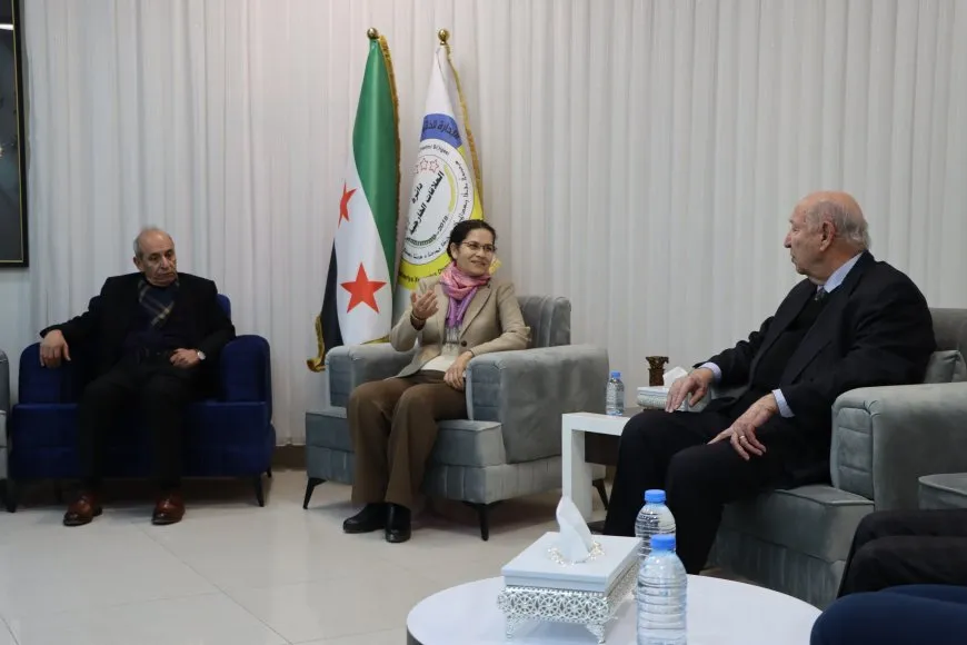 Dr. Omer Şêxmûs serdana Daîreya Têkiliyên Derve kir 