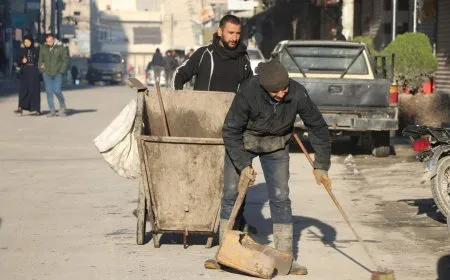 Li Helebê kolan bi erebeyên kişandinê tên paqijkirin
