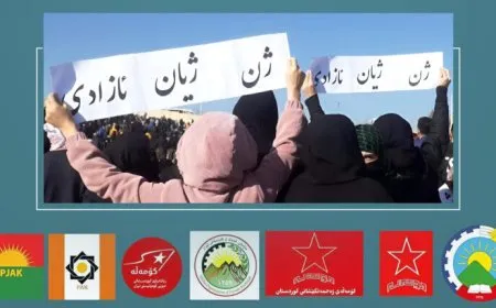 Partiyên Rojhilatê Kurdistanê piştgirî dan serhildana gelên Îranê