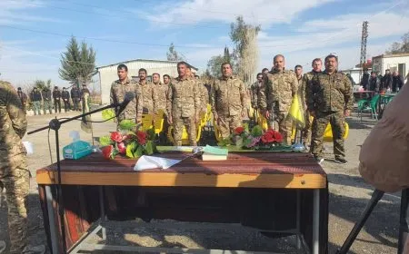 Ji Akademiya Şehîd Deştî 21 gaziyên şer mezûn bûn