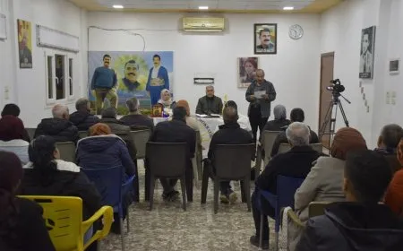 Manîfestoya Aştî û Civaka Demokratîk hatin nîqaşkirin