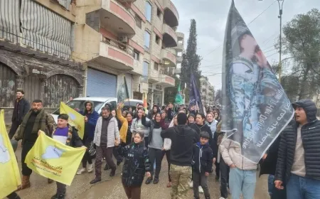 Jinên ji Qamişloyê tev li seferberiya giştî bûn