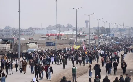 Li Qamişlo bi hezaran kesî karwan pêşwazî kir