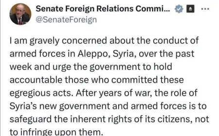 Senatorekî Amerîkayê daxwaza hesabpirsînê ji sûcdarên komkujiyên Helebê kir