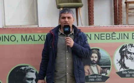 Nûçegihanê AWˊê Nedîm Oruç hat destgîrkirin