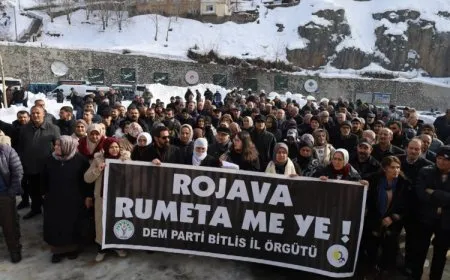 Li Bedlîs, Geverê û Îzmîrê çalakiyên ji bo Rojava