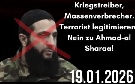 Serdana Ahmed El Şeri dê li Almanyayê were protestokirin