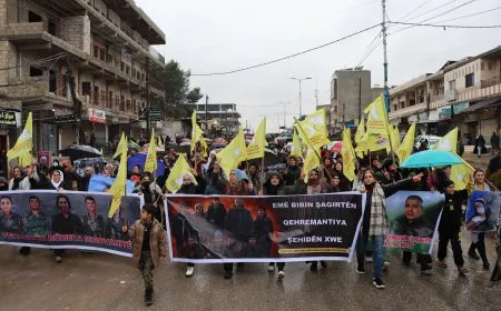 Kantona Cizîrê bersiva seferberiyê da û herikî qadan